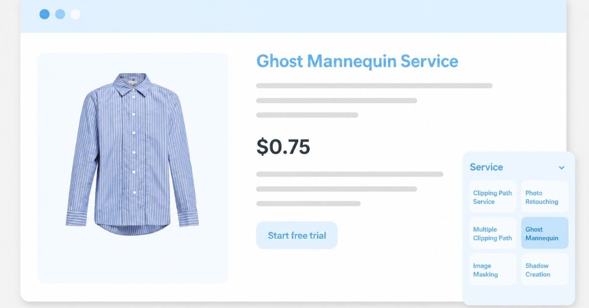 Ghost Mannequin Photo Editing Services Cost: Pricing Guide for 2026