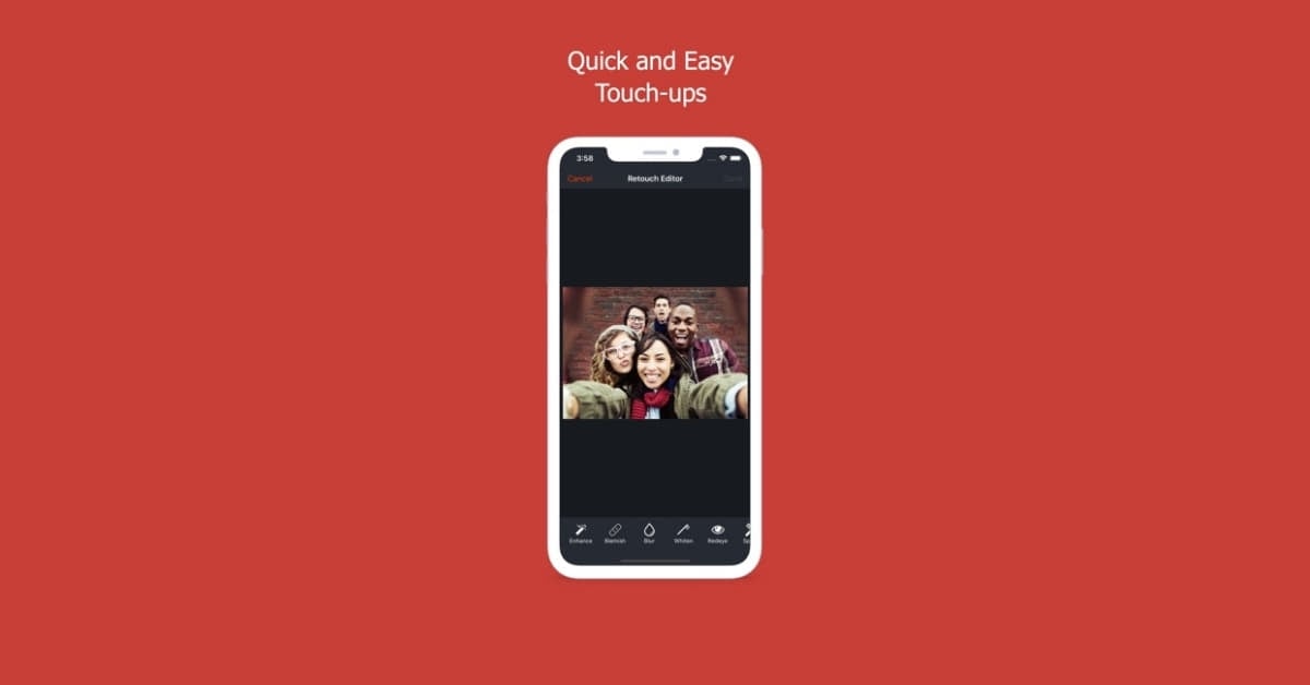 Touch Up Photos App