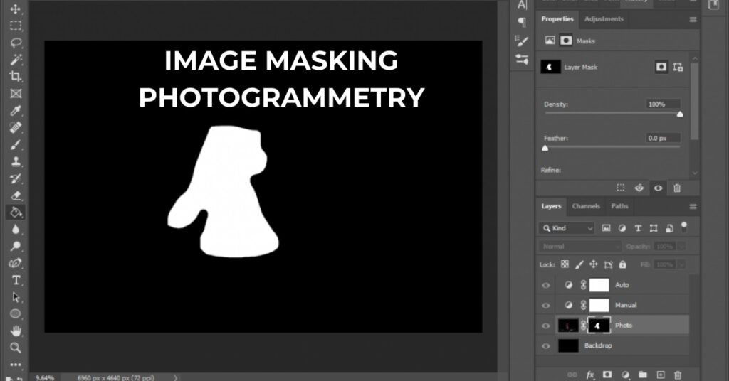 Image Masking Photogrammetry - Retouching Labs