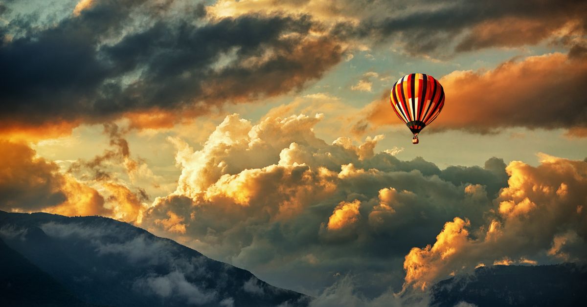 Photo Manipulation Hot Air Balloon