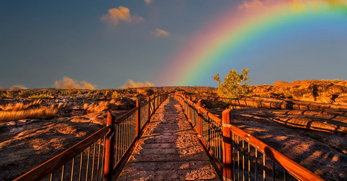 Photo Manipulation Rainbow