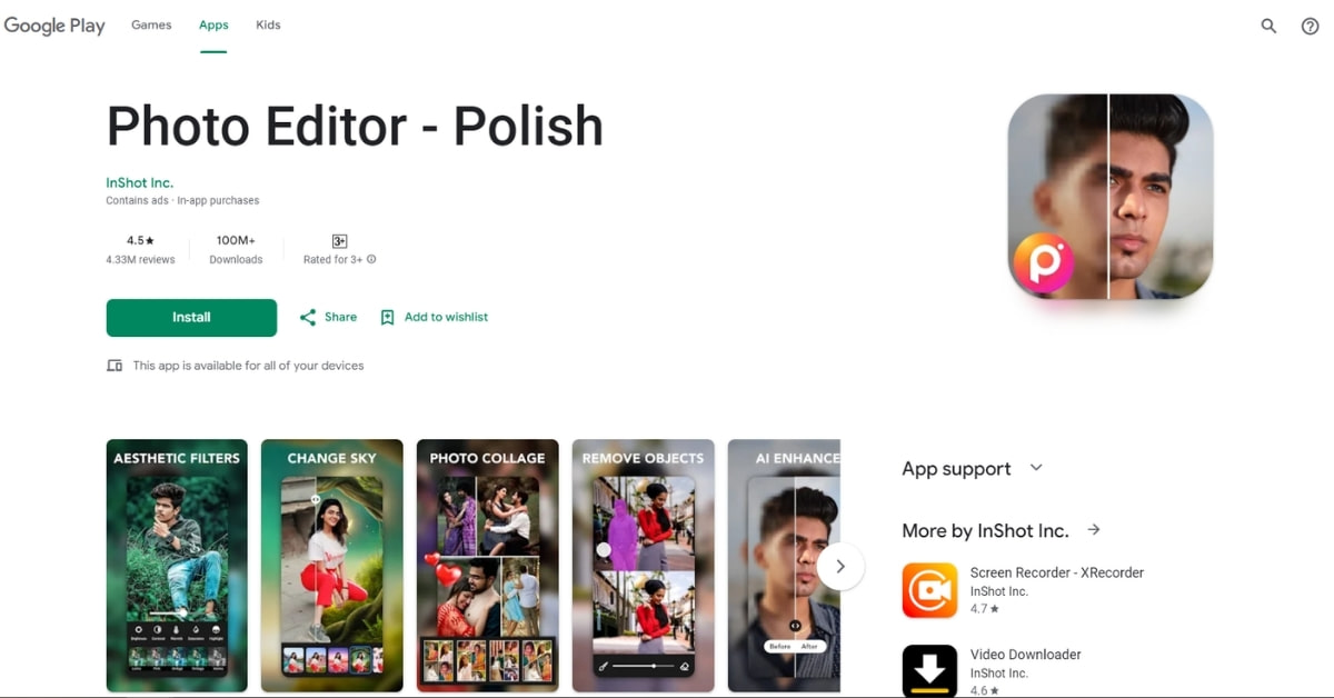 New Trending App for Photo Editing
