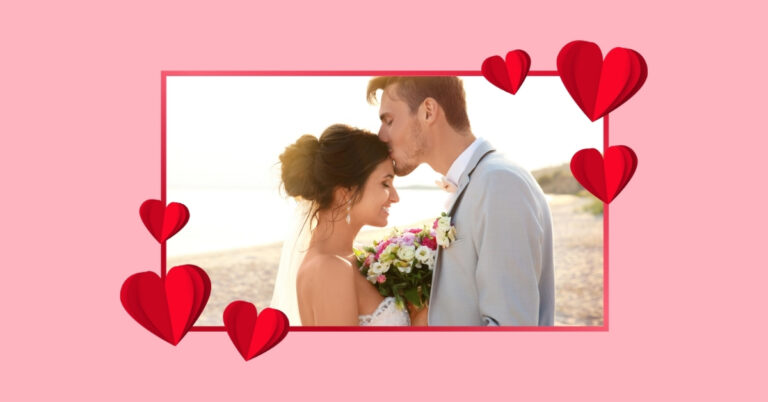 Wedding Photo Frame Design Online - Retouching Labs