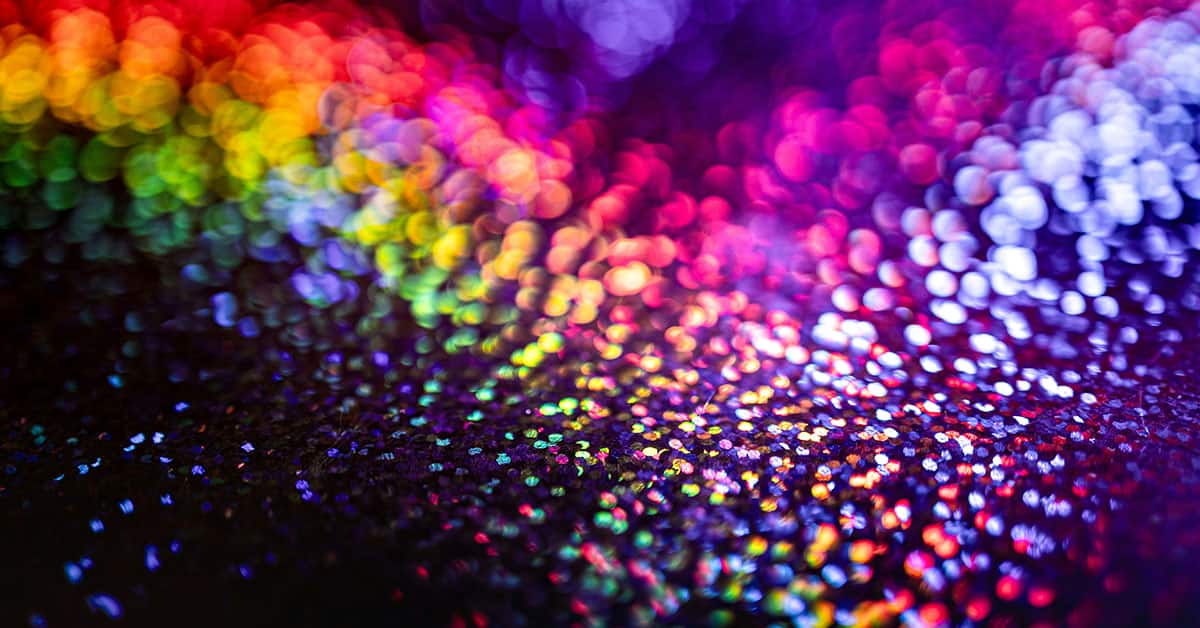 glitter overlay