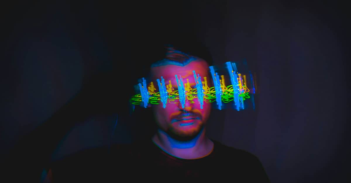 Hologram Photoshop Effect