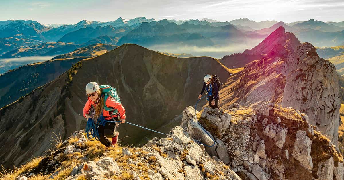 Climbing Photographer