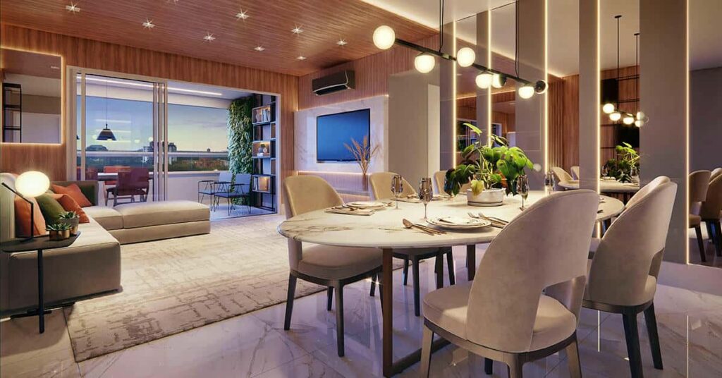 Illustration of High End Danish Luxury Apartment Renovation Contracts Pricing