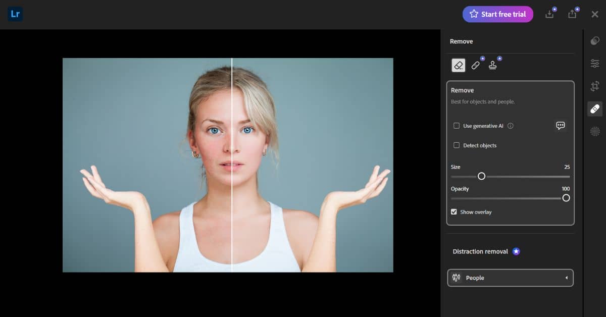How to Use Spot Removal in Lightroom