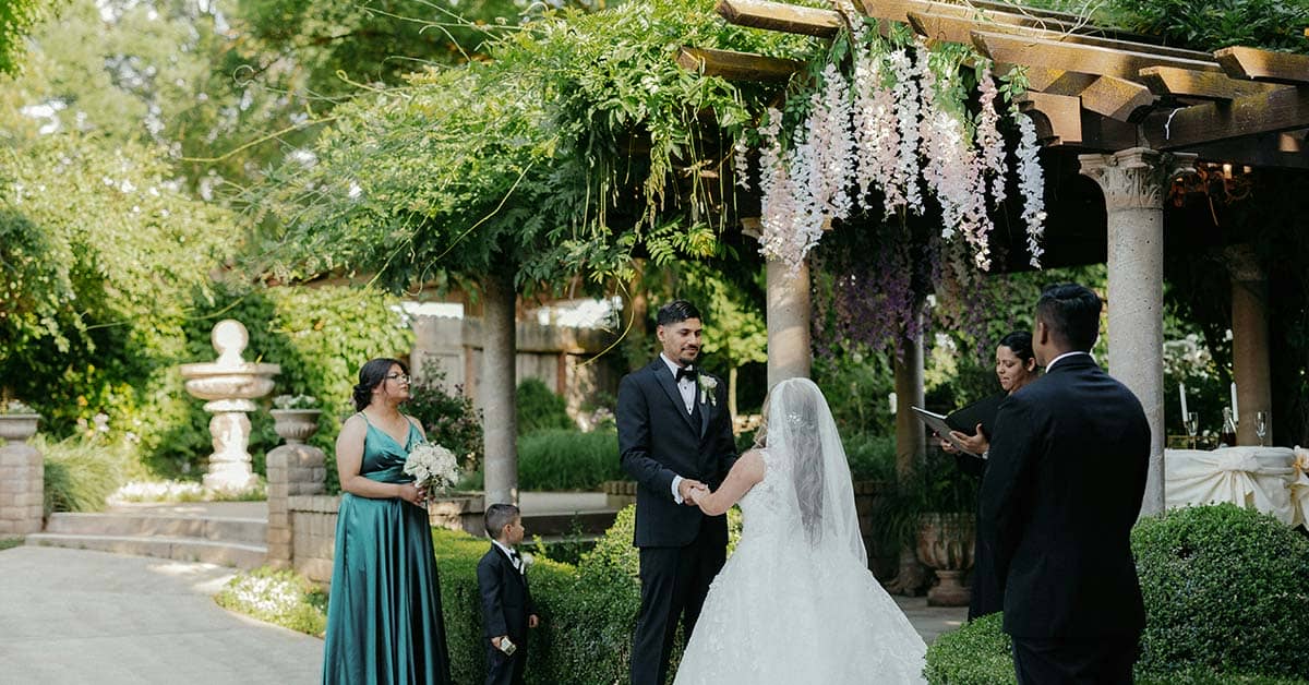 Backyard Wedding Photography