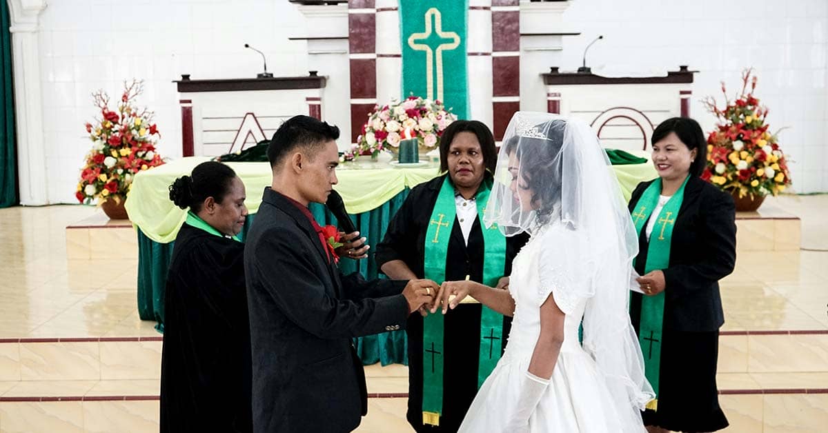 Church Wedding Ceremony