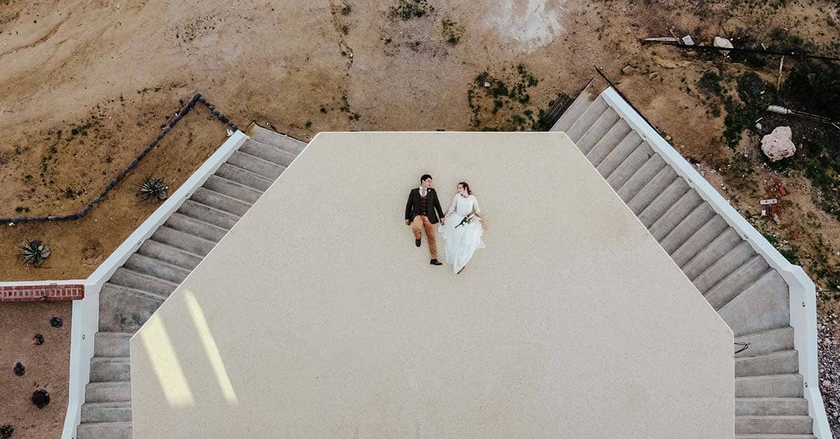 Drone Wedding Photography