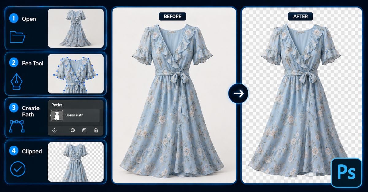 How to Make a Clipping Path in Photoshop: Step-by-Step Guide